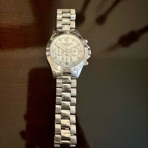 Michael Kors, silver women’s watch